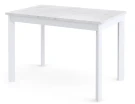 Стол Dikline L110 Мрамор белый (ЛДСП EGGER)/Опоры белый Стол Dikline L110 Мрамор белый (ЛДСП EGGER)/Опоры белый