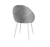 Стул DikLine 234 поворотный, M13 светло-серый, ножки белые