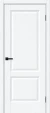 Межкомнатная дверь распашная BRAVO Неоклассик-32 White Silkwood