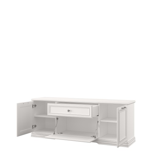 SEVILLA, Тумба RTV 3D1S. Цвет БЕЛЫЙ