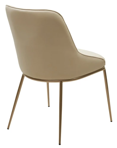 Стул ABRIOLA Milk Ti-02, PU / шампань, ®DISAUR