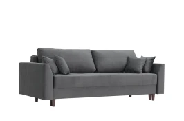 МЯГКАЯ МЕБЕЛЬ, Диван-кровать DAVID NEW. Цвет RIO GRAFFIT