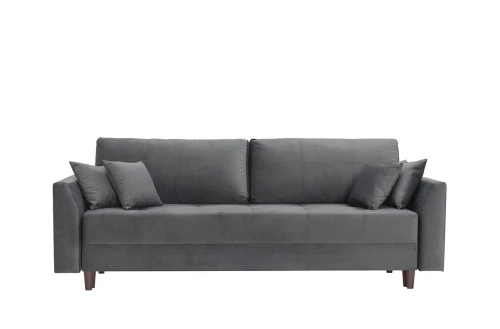 МЯГКАЯ МЕБЕЛЬ, Диван-кровать DAVID NEW. Цвет RIO GRAFFIT