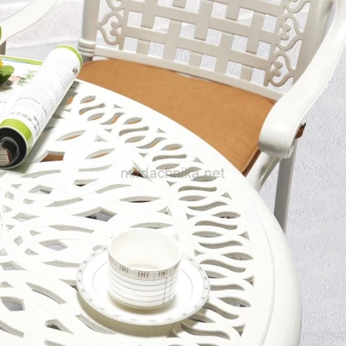 Обеденная группа из литого алюминия ВУЛКАН ( 5 предметов )