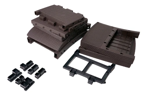 Комплект мебели Arizona Set, антрацит (на 4 персоны)