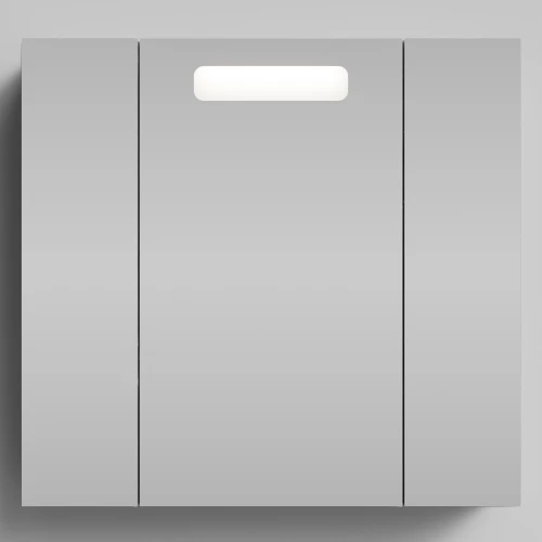 Зеркало Мальта 80, Мрамор Белый софт тач 4044-2