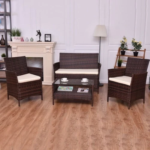 Комплект плетеной мебели из ротанга Падуя «Paduja»  -  Brown