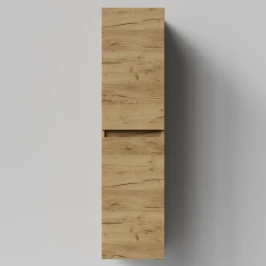 Пенал Бест 35 (2 двери) подвесной, Дуб Тортуга ПВХ 2357-43, левый, бельевая корзина