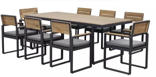 Обеденная группа из алюминия TOPA XL  Joygarden