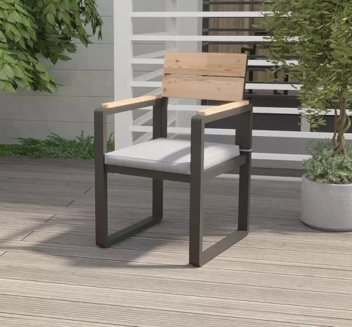 Обеденная группа из алюминия TOPA XL  Joygarden