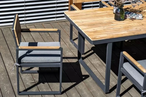 Обеденная группа из алюминия TOPA XL  Joygarden