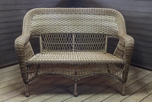 Двухместный диван из ротанга МЭДИСОН «MADISON» арт.М03195 brown