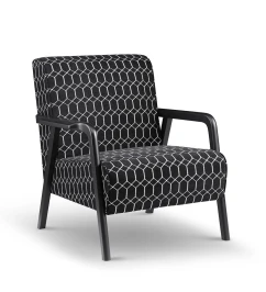 Кресло Квант NH2111, 79х87х89 см, черный