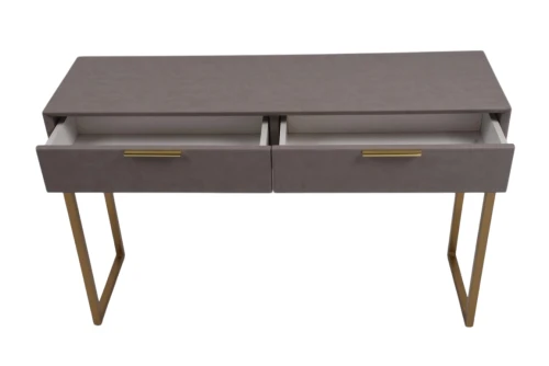 Стол-консоль Логан с 2-мя ящиками MC9001-120GR, 120х35х78 см, светло-серый