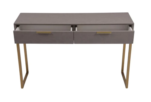 Стол-консоль Логан с 2-мя ящиками MC9001-120GR, 120х35х78 см, светло-серый