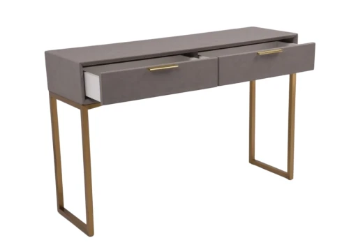 Стол-консоль Логан с 2-мя ящиками MC9001-120GR, 120х35х78 см, светло-серый