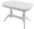 Стол «Фабрицио-2м» (мыло) 120x80, белая эмаль