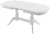 Стол «Фабрицио-2м» (мыло) 120x80, белая эмаль