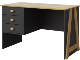 Стол «Скандинавия 3Я» КМК 0905.20, Графит/Дуб Наварра