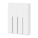 Шкаф распашной с наполнением (11 полок + 2 ящика + штанга) ШК 5 (1600), Белый Шкаф распашной с наполнением (11 полок + 2 ящика + штанга) ШК 5 (1600), Белый