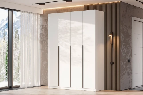 Шкаф распашной с наполнением (11 полок + 2 ящика + штанга) ШК 5 (1600), Белый