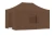 Быстросборный павильон-шатер 3х4,5 м Серии S8  липучки/молния  -  Коричневый