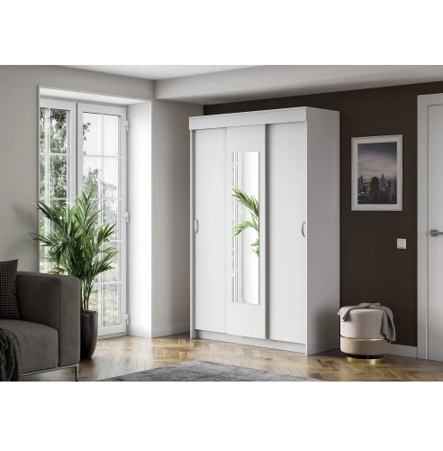 Шкаф-купе Бассо, белый