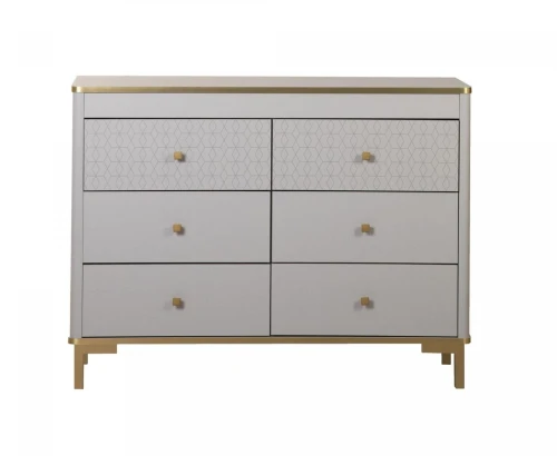 Комод 65.01 Антре серый / золото