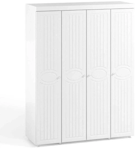 Шкаф 4-х дверный Монако МН-59 белое дерево