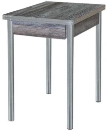 Глайдер стол обеденный / пасадена/металлик