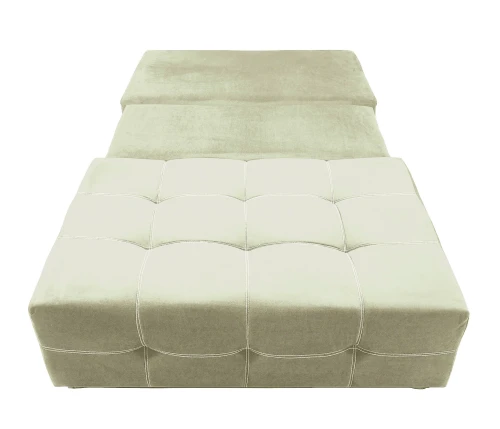 Диван аккордеон Марс Мини велюр бежевый 160