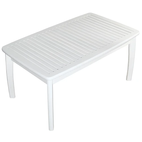 Стол журнальный Массив решетка снег