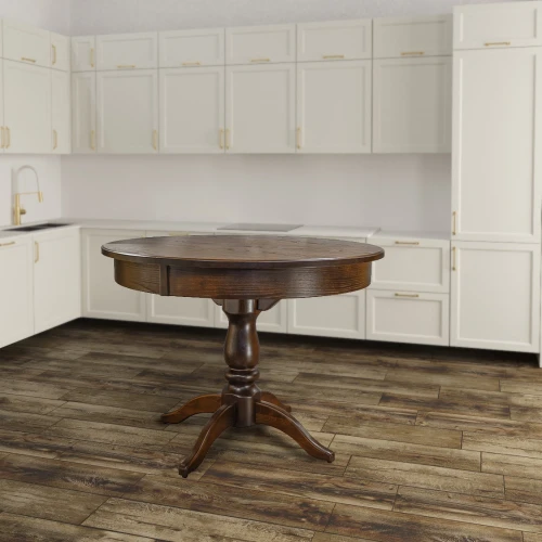 Стол обеденный Моро 04 раздвижной орех 100/140*100