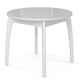 Стол DikLine M46 белый/стекло белое optiwhite