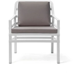 Стул Aria, бело-серый