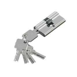 Цилиндр для замков BRAVO KAB-6.3S 56(28/28) Chrome