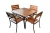 Набор мебели WOOD  арт.с1403+с1404 кофе,