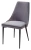 Стул NEPAL-P СЕРЫЙ #27, велюр/ черный каркас М-City