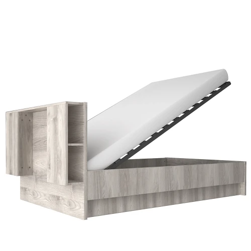 Кровать 160 Р с подъемником, JAZZ, цвет Каштан найроби