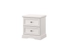 SEVILLA, Тумба прикроватная 2S. Цвет БЕЛЫЙ