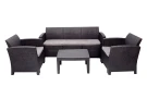 Комплект мебели Arizona Set Max, антрацит (на 5 персон) Комплект мебели Arizona Set Max, антрацит (на 5 персон)