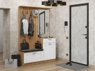 Готовая прихожая Стиль-02 White Silk Дуб Вотан