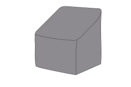 Защитный чехол на кресло Канны 71×74×69 см, цвет серый