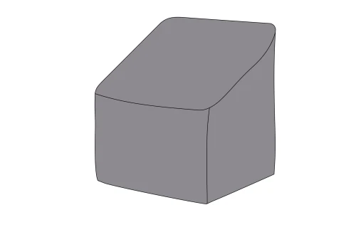Защитный чехол на кресло Канны 71×74×69 см, цвет серый