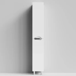 Пенал Лира-2 30 напольный, белый, правый