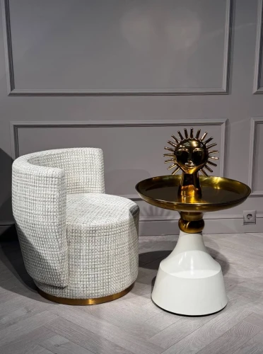 Кресло-пуф Бэлла NH1981-NDS1084, 65х60х63, серый