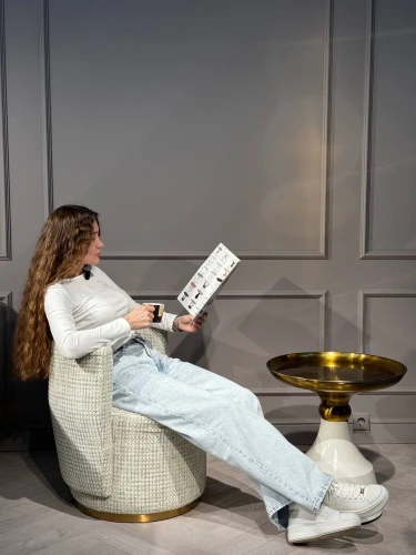 Кресло-пуф Бэлла NH1981-NDS1084, 65х60х63, серый