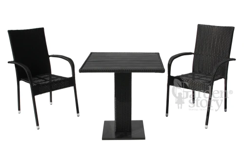 Набор мебели Парис мини  арт.GS013/GS016 черный,  "Garden story"