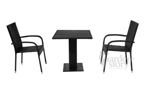 Набор мебели Парис мини  арт.GS013/GS016 черный,  "Garden story"