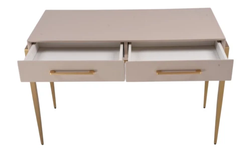 Стол-консоль Роззи с 2-мя ящиками MC9003-120BG, 120х55х78 см, бежевый